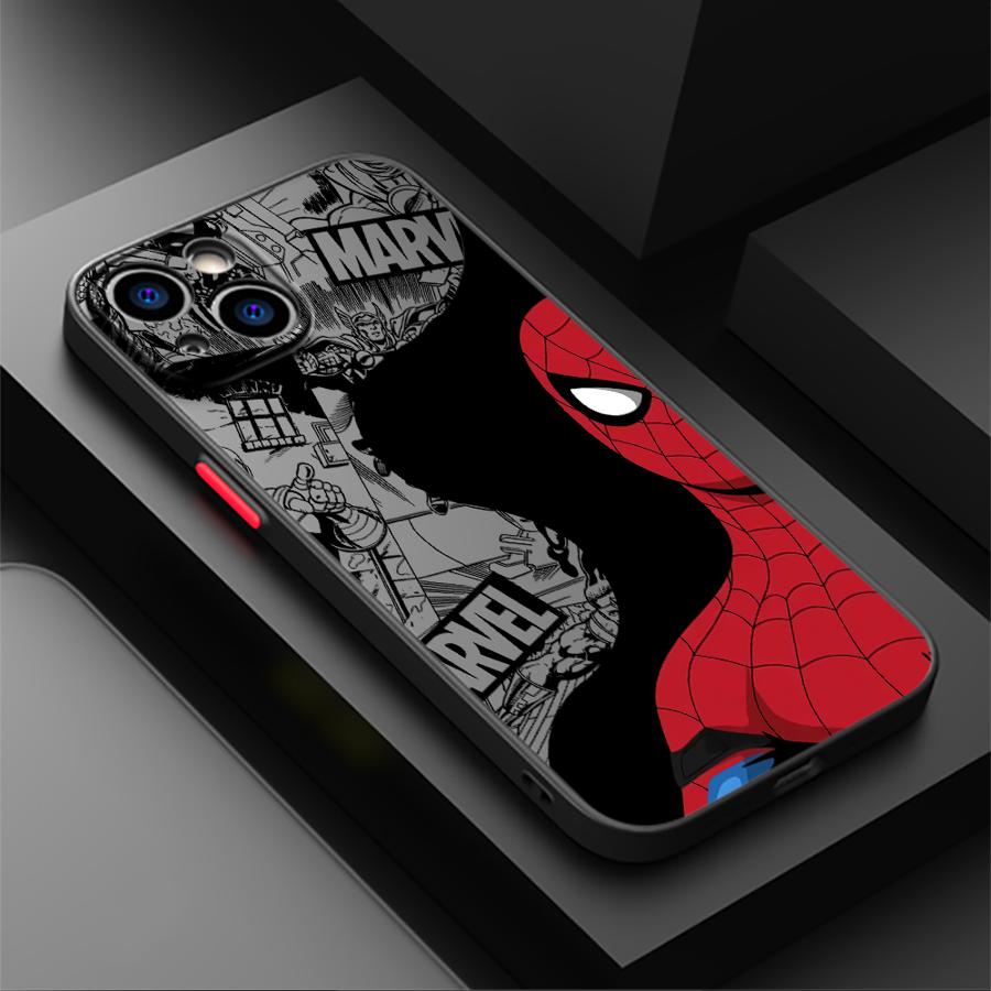 Marvels Spider-Man Venom Rückseite Handyhülle für iPhone 17 Pro Max 17e Air 7 8 SE 14 XS XR 13 Mini 12 16 Plus 11 15