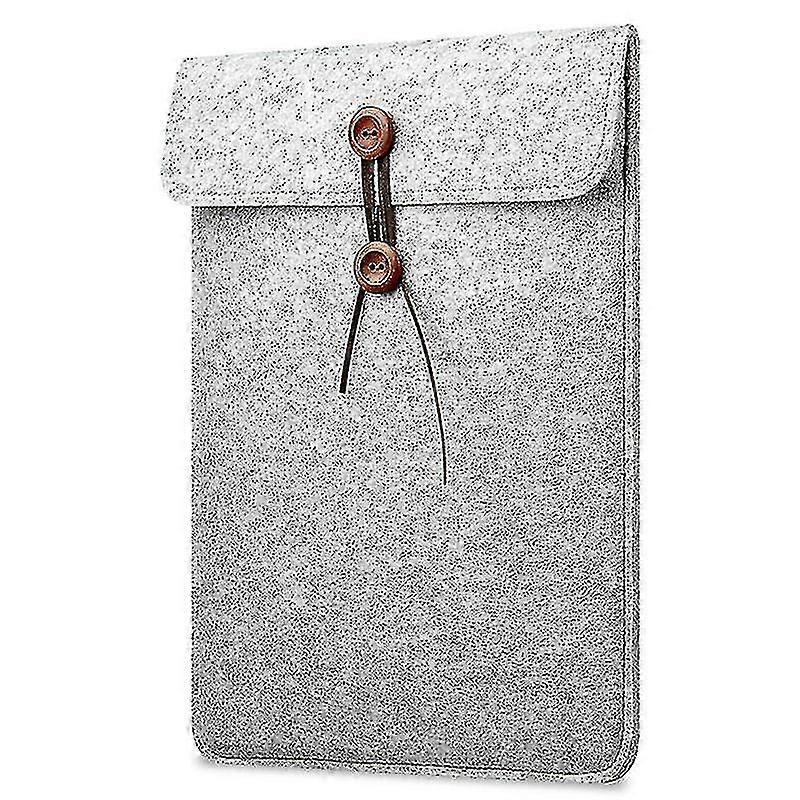 Wool Felt Soft Envelope Pouch Bag Laptop Sleeve Cover For 11/13/15 Inch Macbook