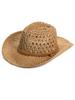 Böhmischer Hohlstrohhut Sommer Strandurlaub UV-Schutz Gewebter Panama Cowboyhut Unisex