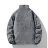 Casual Down Jacket for Men Retro Thickened Cotton-padded Jacket Couple Stand-up Collar Warm Corduroy Cotton-padded Jacket for Autumn and Winter