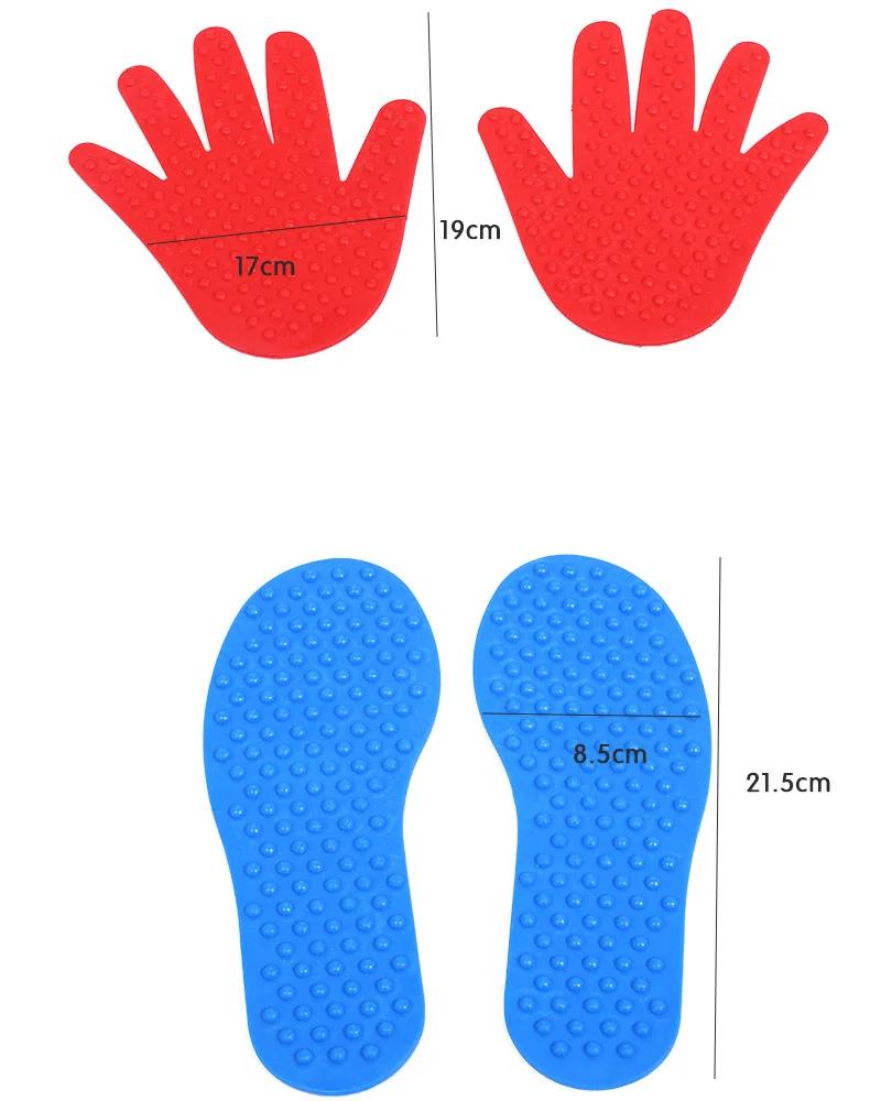 8pcs Kid Hand Feet Sensory Play Toys For Children indoor outdoor Toy Games Sports Entertainment Enfant Child Toys for Girl Boy