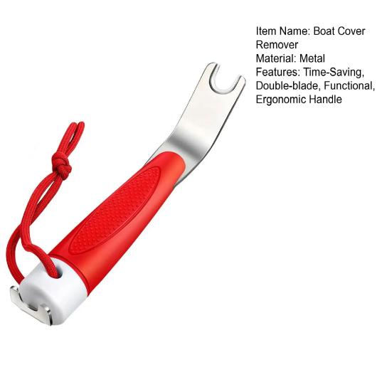 Boat Cover Snap Tool Dual Blade Snap And Unsnap Tool Boat Canvas Snap Release Tool Save Canvas from Ripping for Boaters Anglers