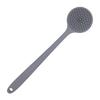 Silicone Back Scrubber & Bath Brush for Body – Long Handle Body & Face Cleaning Brush for Men & Women | Exfoliating Loofah, Body Wash Brush, Bathi
