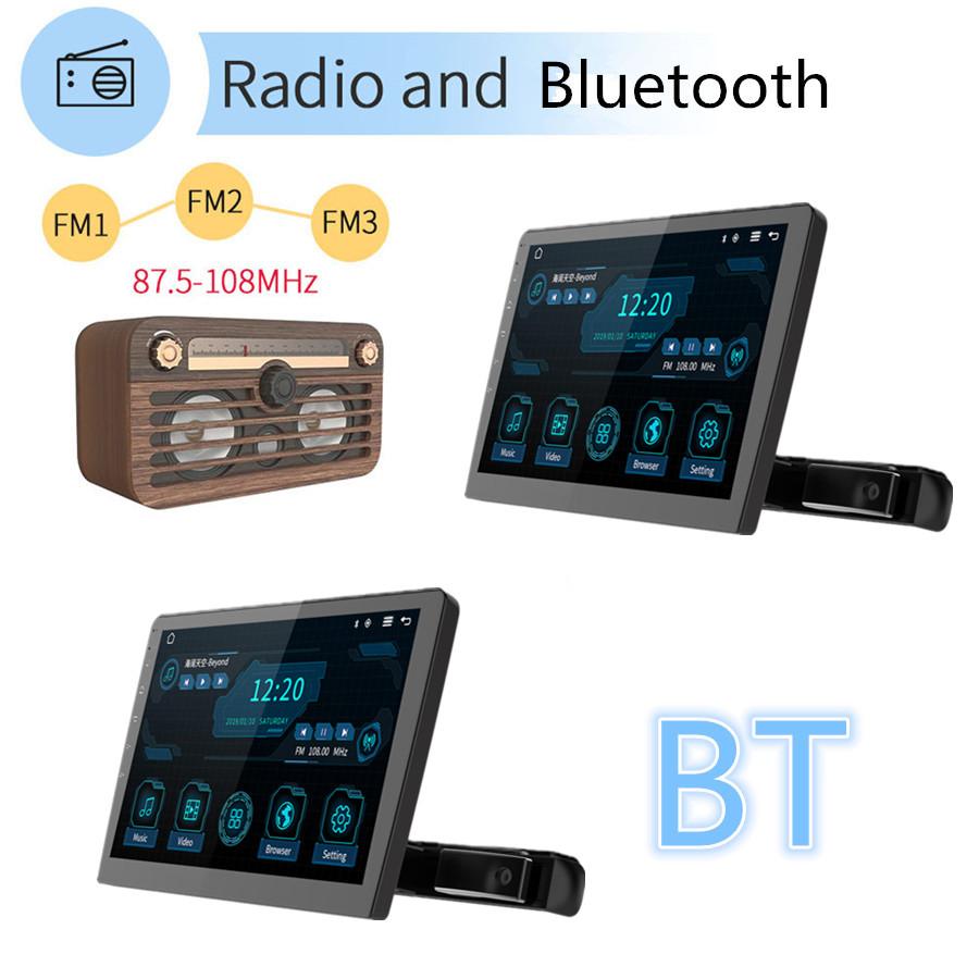 

10.1 Android 8.1 Мониторы на подголовник автомобиля Четырехъядерный 1+16 ГБ Mirror Link Универсальный