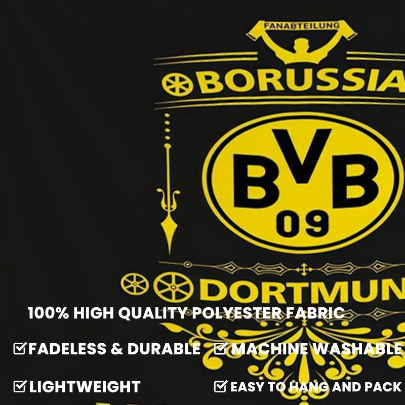 Borussia Custom Name Wall Tapestry Aesthetic Wall Hanging Printed Fabric Blanket Decorative Tapestries for Bedroom Living Room Home Decor