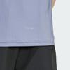 adidas Soft Comfortable Skin-Friendly Versatile Short Sleeve T-Shirt Men Tops Silver Purple JI8185
