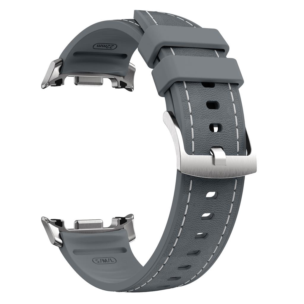 Cinturino in Pelle e Silicone per Samsung Galaxy Watch 8 Classic 46mm Cinturino di Ricambio Watch8 44mm 40mm Accessori Bracciale