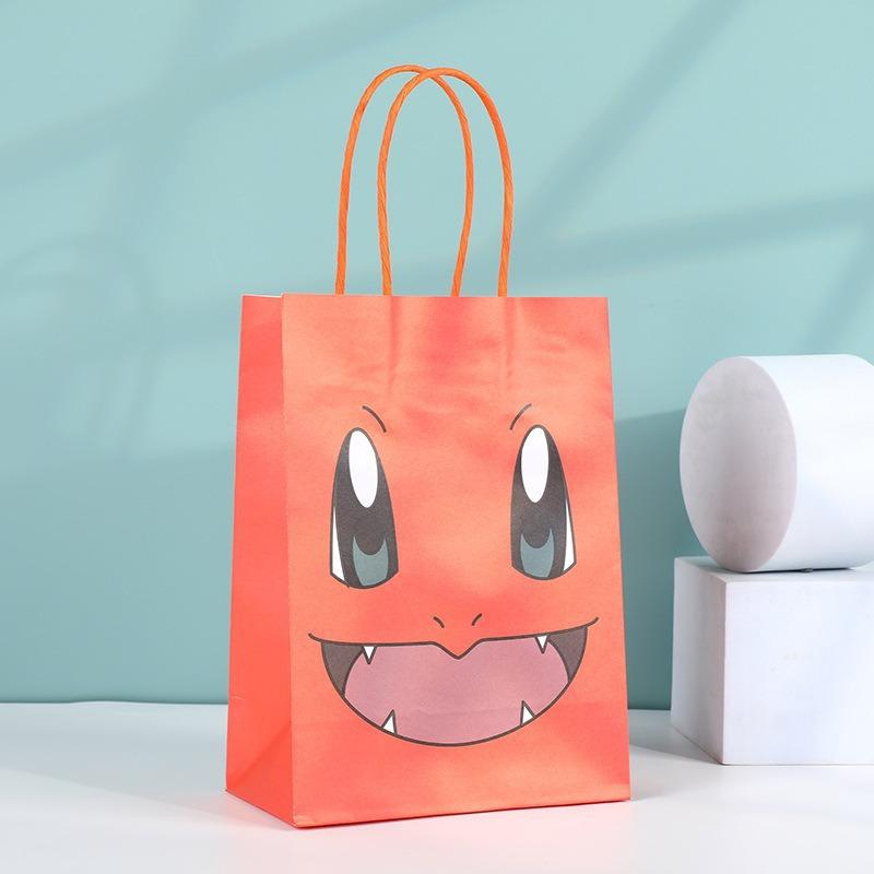 12Pcs Cartoon Gift Handles Bags Shopping Birthday Party Favor Bags
