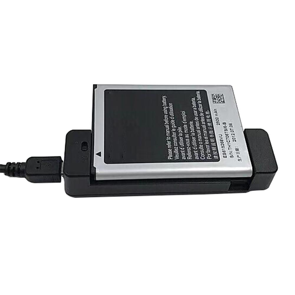 1 Slot Battery Charger Multifunctional Universal Mobile Battery Charger for 6-9cm Batteries Universal Battery Charger with Cable