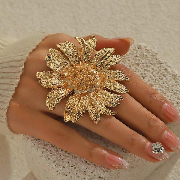Vintage Hip Hop Metall Glatt Unregelmäßig Federarmband für Damen Übertrieben Geometrisch Klobig Breit Manschettenarmreif Punk Schmuck Geschenk