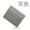 Ultra-thin ID card protective cover, card clip, women's leather card cover, pu leather credit card, multi-card card bag.
