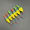 Hot. Led Electronic Fishing float Indicator 311 battery Rock fishing Floats Buoy Strike Green light Light Float Short Tail