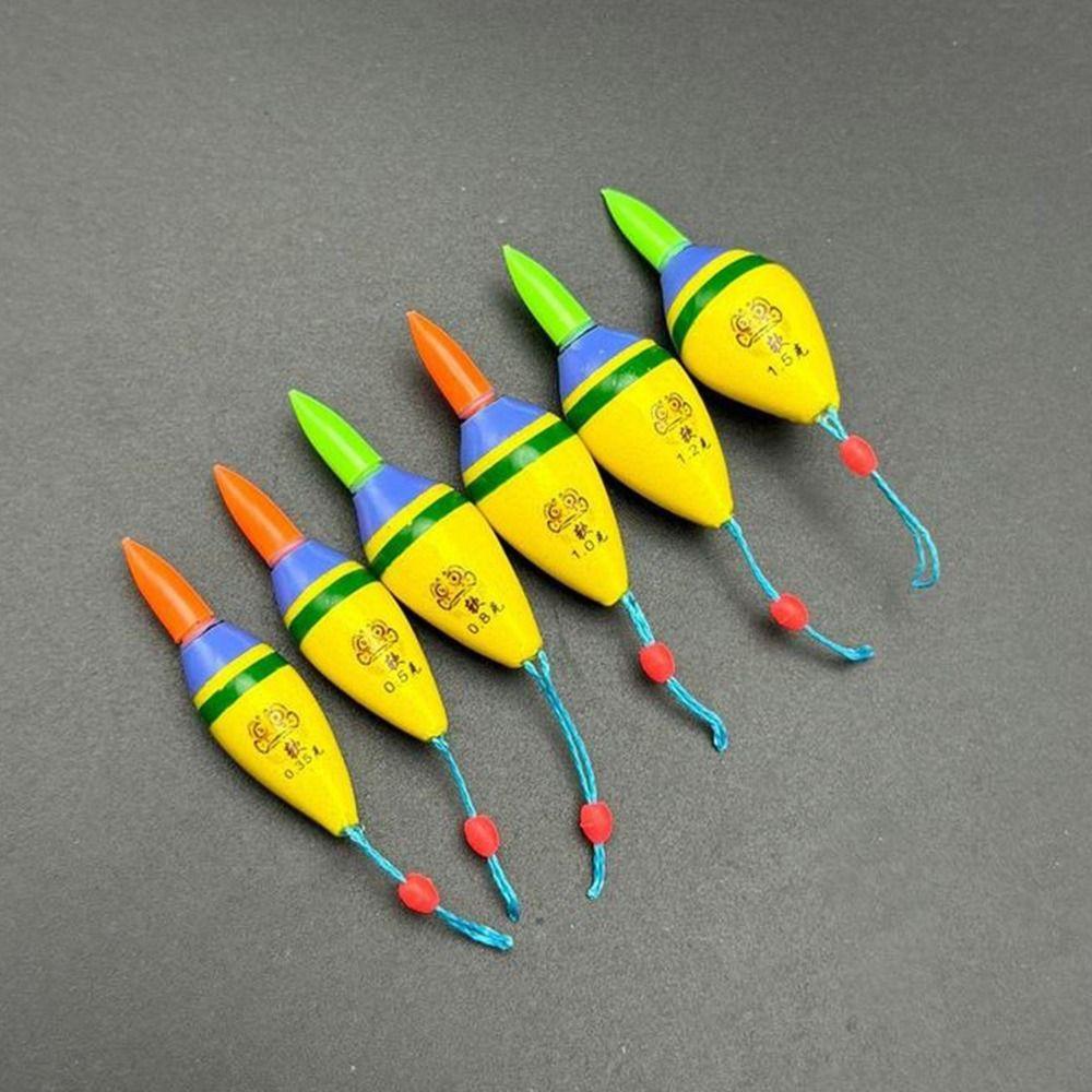 Hot. Led Electronic Fishing float Indicator 311 battery Rock fishing Floats Buoy Strike Green light Light Float Short Tail