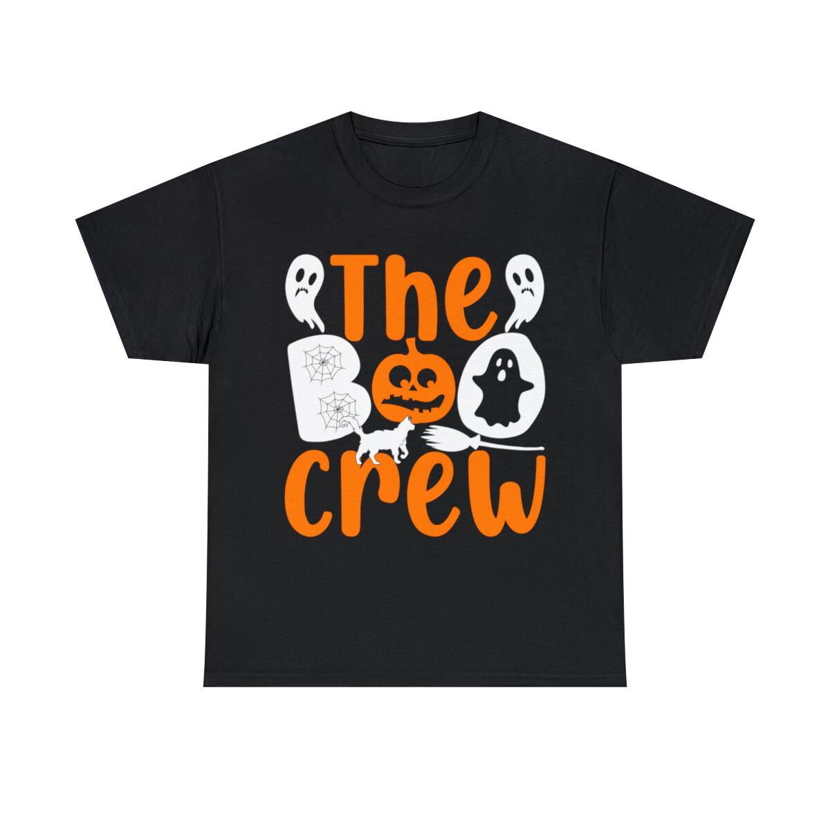 The Boo Crew Halloween Graphic Tee Shirt, S-5XL XL