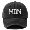 Cotton Parent-child Baseball Hats Vintage Outdoor Sunscreen Hats DAD MOM BABY Embroidery Caps