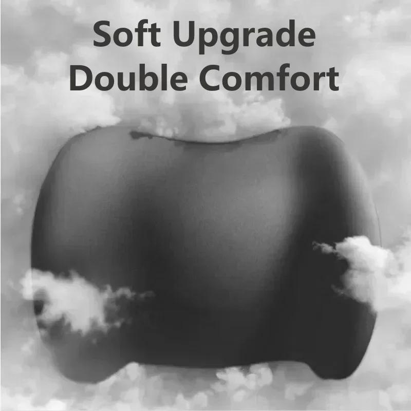 Car Pillow Headrest Neck Pillow Memory Cotton Cervical Lumbar Support Car Headrest Back Pad Back Pillow Car Interior Accessories