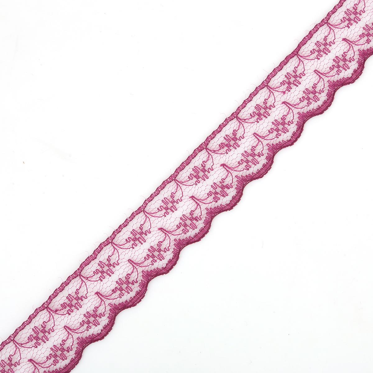 

Кружевная отделка для одежды темно-фиолетового