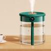 2L Double Nozzle Air Humidifier USB Double Jet Humidifier with LCD Humidity Display Large Capacity Aroma Oil Diffuser