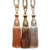 Koreaanse Kwast Gordijn Tieback Touw – Gouden Draad Ballen voor Bruiloftsdecoratie