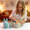 3D Printed Easter Eggs Easter Tabletop Decor Table Decoration Figure For Bookcase Window Sill Bookshelf Display Cabinet Dressing