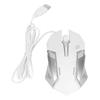 Mouse cu Fir Port USB Gaming Birou Afaceri Luminos Optic Accesorii Computer Albe