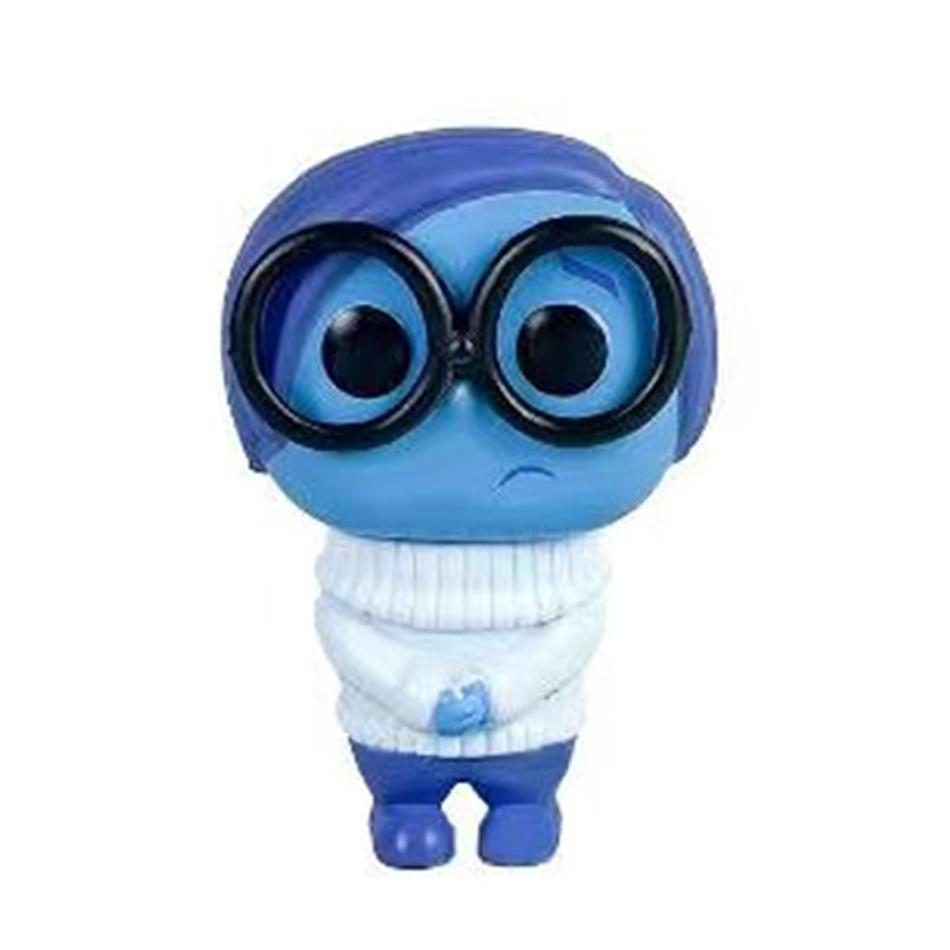 

10см Аніме Думками навиворіт 2 Фігурка Іграшки Дії Мультфільм Фільм Радість Тривога Гнів Сум Відраза Страх Модель ПВХ Лялька Фігурки