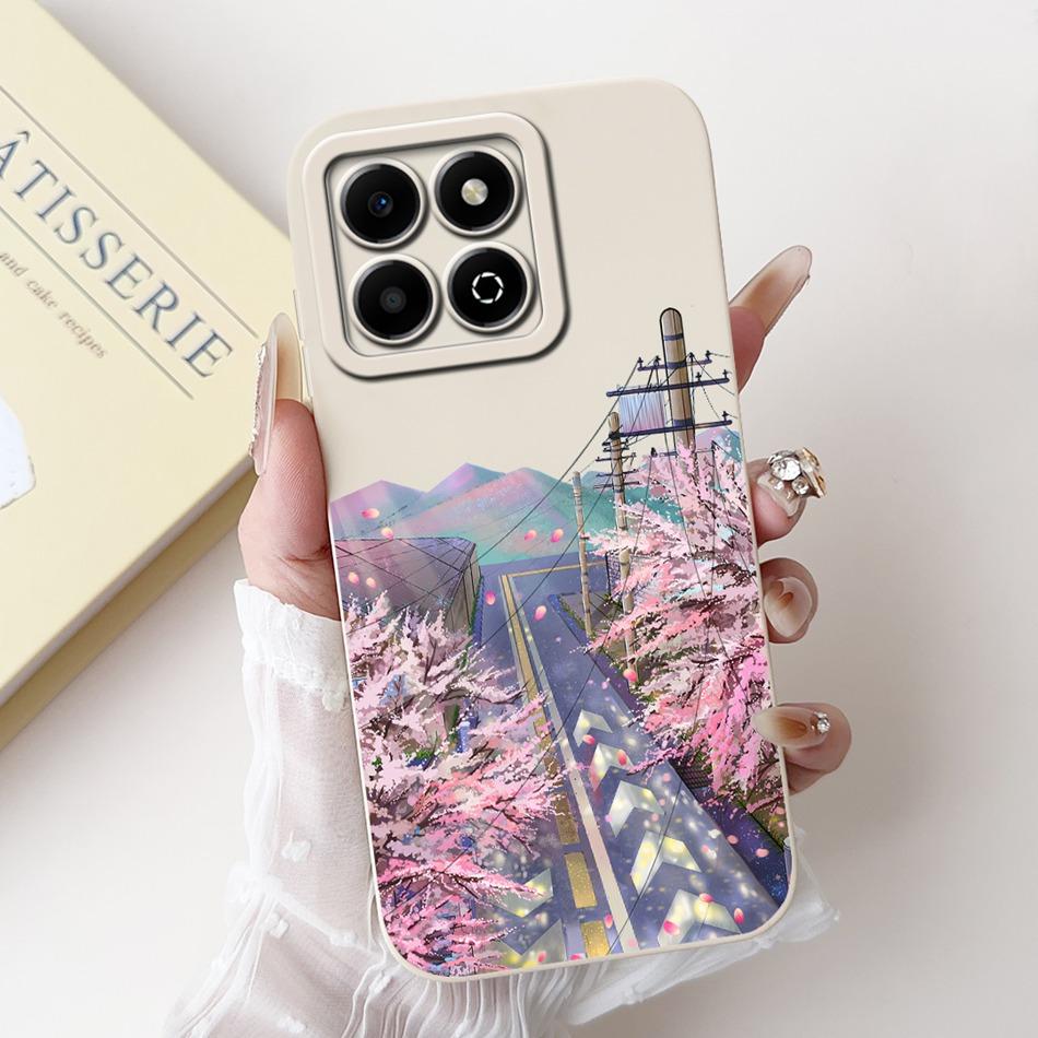 For Honor X6b Fashion Moon Pattern Phone Case For HonorX6b X 6B 4G JDY-LX1 JDY-LX2 Soft Silicone Shockproof Cases