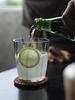 Colorful Brushed Heat-resistant Glass Cup Ins Style Creative Coffee Cup Retro Juice Cup Couple Home Water Cup