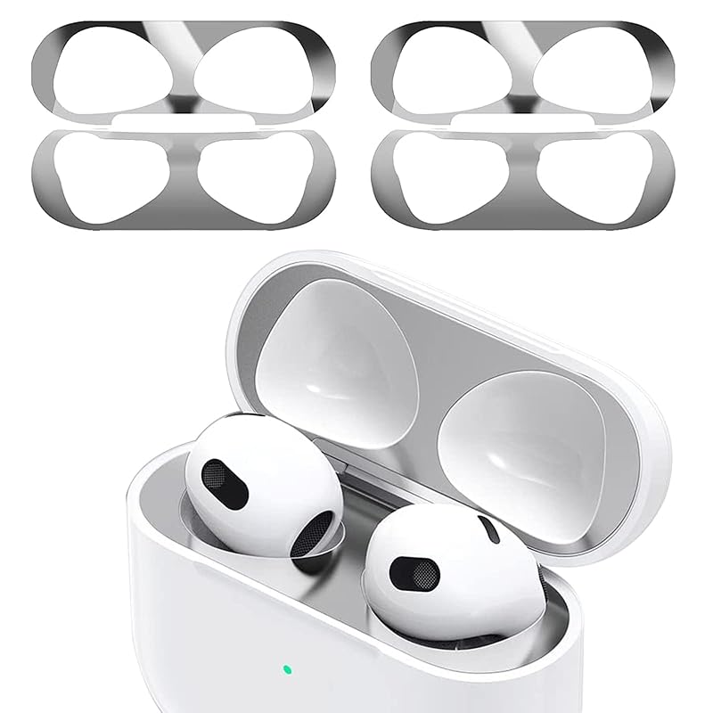 

ANYOI AirPods 3 for dust guard [2 sets 0.02mm Ultra thin] air pods for 3 guard cover third generation Guard cover failure prevention adsorption dust