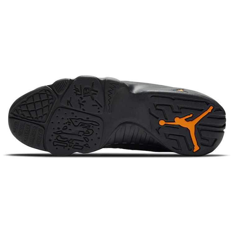 Air Jordan 9 Retro Dark Charcoal University Gold Men Sneakers Grey Black CT8019-070