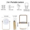 Creative Foldable Night Lights Wood Handle Reading Lamp Folding LED Table Lamp  Reading