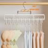 Carbon Steel Clothes Hanger with PVC-Coated Hanging Spots and Folding Frame for Bras, Belts, Hats, and Camisoles