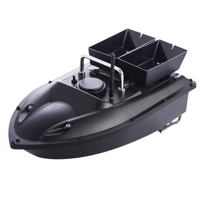 500m Wireless RC Double Bin Bait Drop Boat with Intelligent Remote Hook Release
