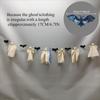 Halloween-Geist- und Fledermaus-Anhänger, Kreative Feiertagsatmosphäre-Anhänger
