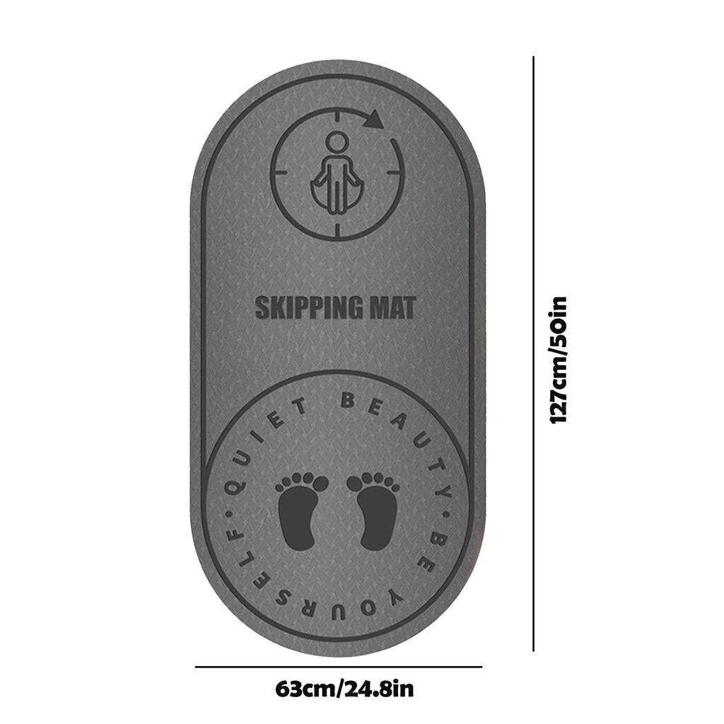 8mm podložka na jógu švihadlo s tichým hlukem podlaha Tpe švihadlo na podlaze vybavení pro cvičení