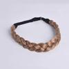Premium Braided Elastic Band Hair Synthetic Retro Head Hoop Braiding Hair Headband  Daily Wear