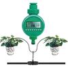 AIMOONSA Waterproof Automatic Watering Timer with LCD Screen - Multi-Cycle Programmer for Garden