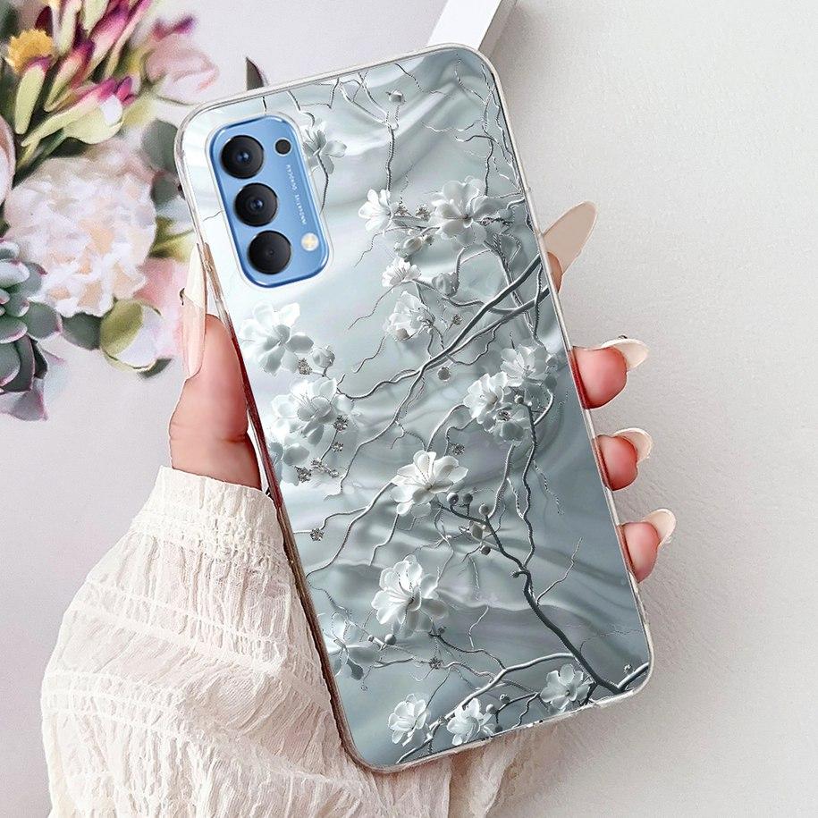 For Xiaomi Redmi 7A Case Popular Flower Marble Soft Slim Funda Protective Cover For Xiaomi Redmi Note 7 Pro Note7 Redmi 7 Bumper