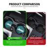 2Pcs Car Suede Water Cup Pad Anti-slip Coaster Accessorys For Jeep Grand Cherokee Wrangler JK Gladiator Compass Renegade Patriot AMN1