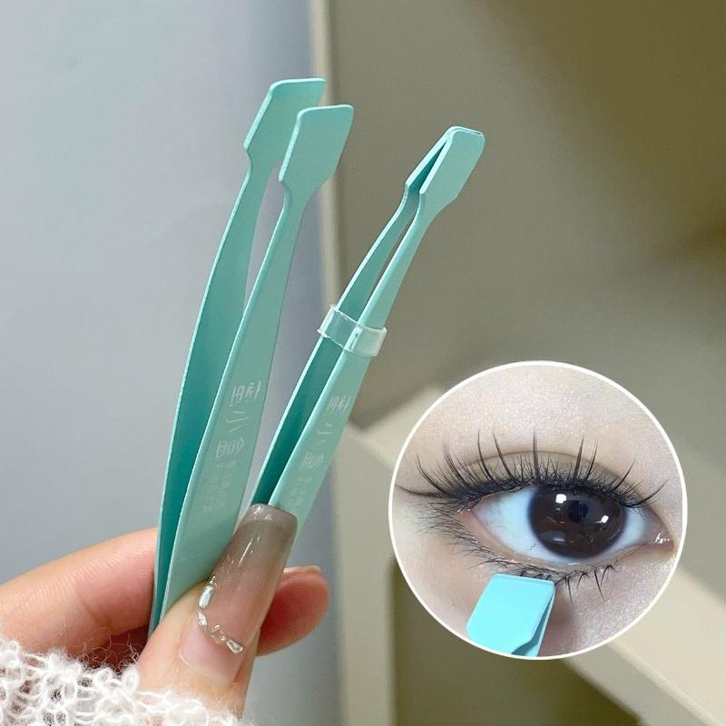 Small Box of Eyelash Tweezers, Novice Clips, Grafting Tweezers, Eyelash Clips, Gold Feather Clips, High-precision Tweezers