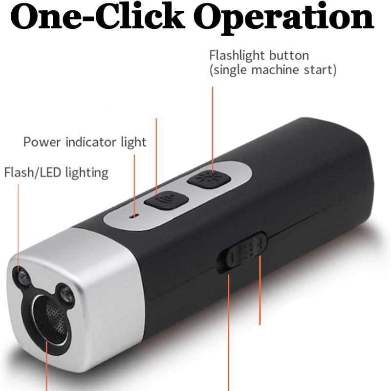 The Bark Shield Pro Bark Shield Anti Barking Device For Dogs Hd Display LED Flashlight Single Press Attract Your Dog's Attention