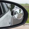   2   HD Glass Blind Spot Mirror, Pack of 2, 360 Degree Rotate + Sway  , IP65 , for Cars, Trucks, SUVs, with Adhesive Rear View Mirror Adhesi