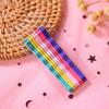 10Pcs Girl Rainbow Magnoloran Wavy Bobby Pins Hair Clip Hairpin Hairdressing