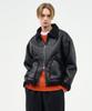 Black Moment Contrast Shearling Panel Mustang [Black]