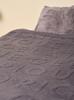 Carved Logo Pattern Blanket PSGG255806NVYF [Sleep]