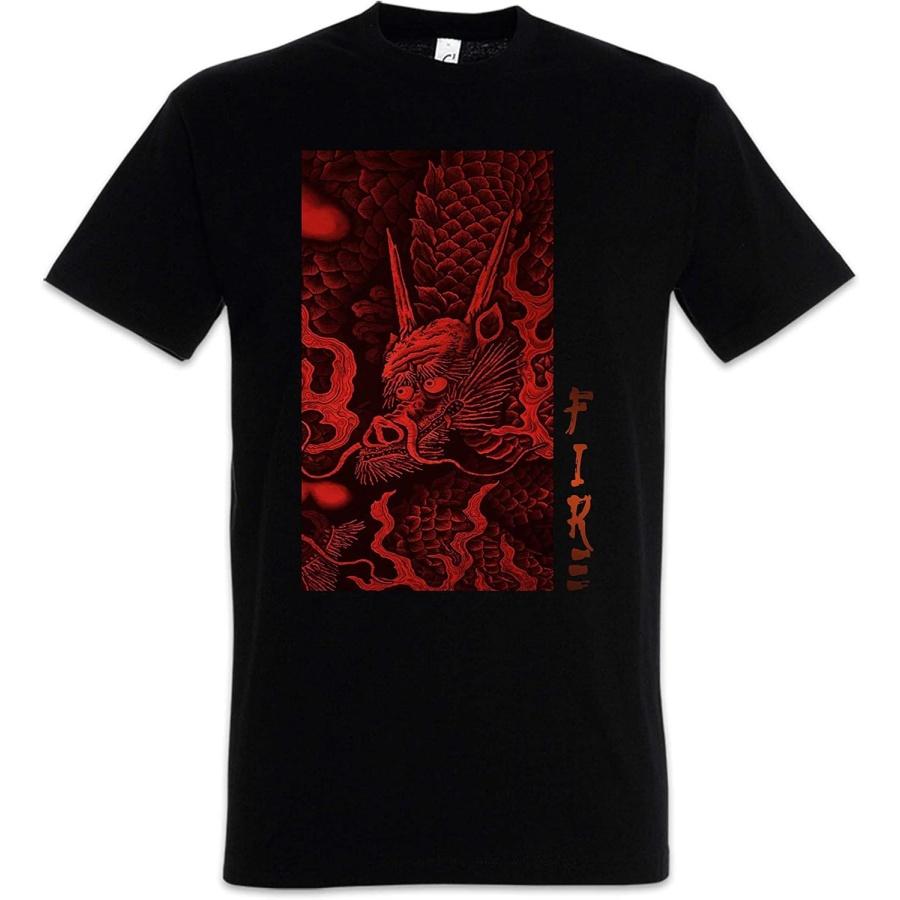 Urban Backwoods Japanese Dragon II Men T-Shirt S