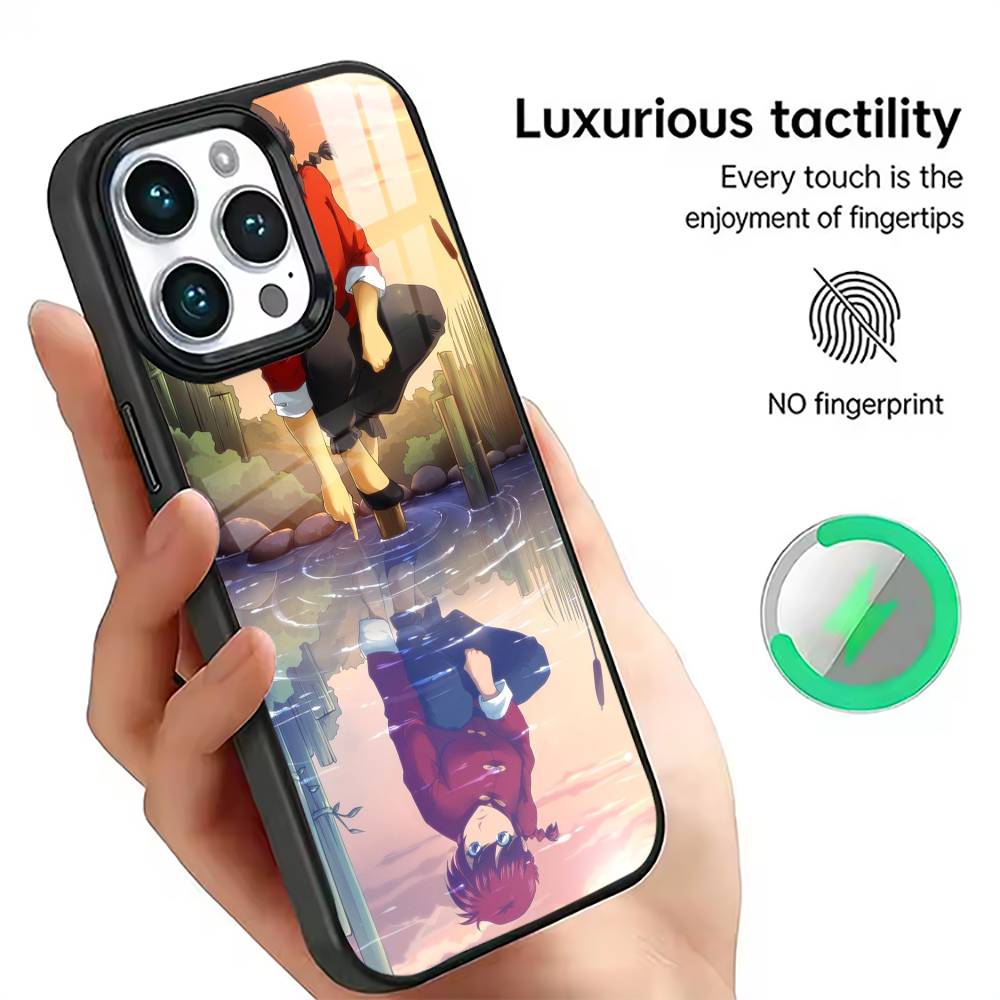 Ranma Saotome  Phone Case Magnetic with Magsafe Wireless Charging For iPhone17,16,15,14,13,12,11 Plus,Pro