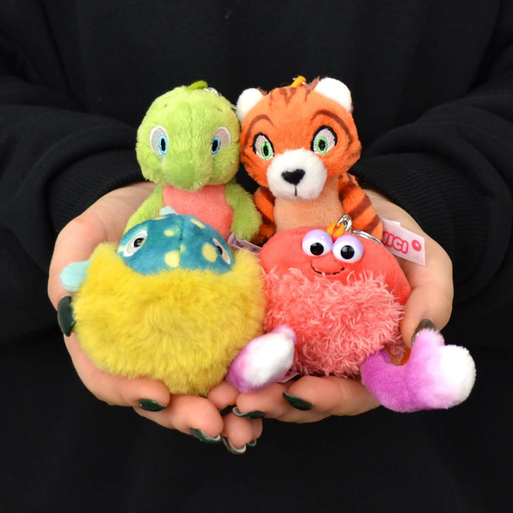 Niki Sunset Dream 2024 Pufferfish Volker 8cm BB Keychain for Kids Keyring,
