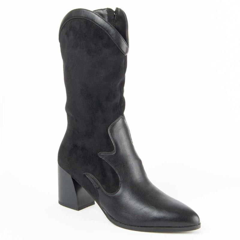 Women's Heel Boot. Montevita Tejan8 100945