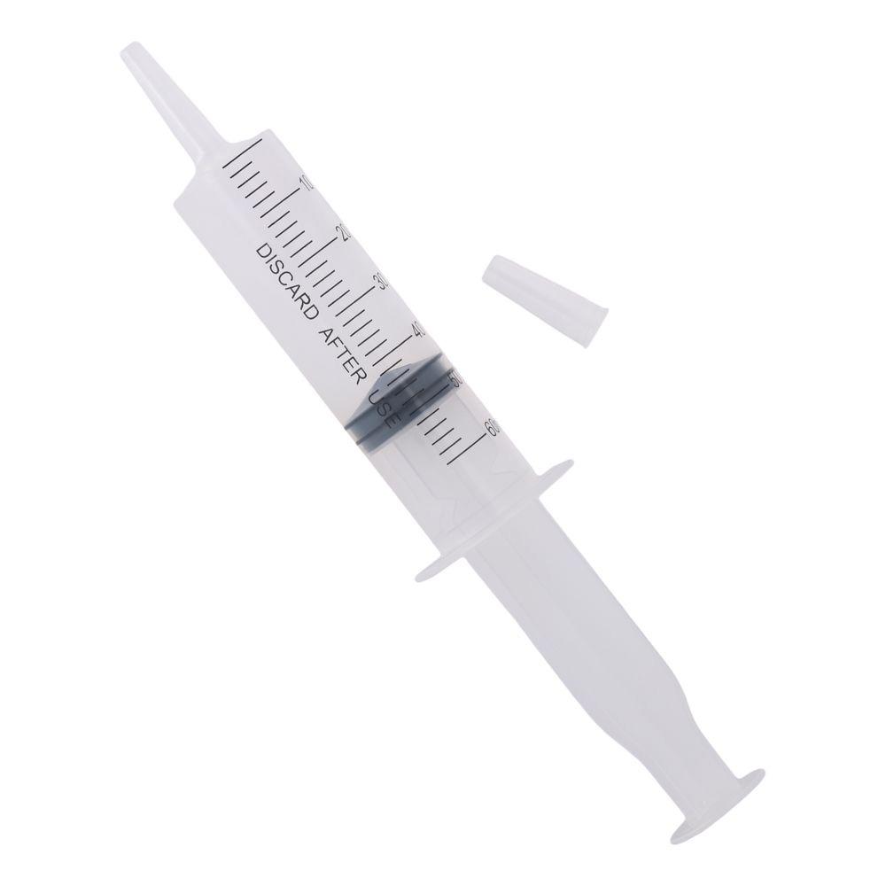 1/10 pezzi siringhe grandi trasparenti strumenti accessori per l'alimentazione di animali domestici applicatore di olio o colla